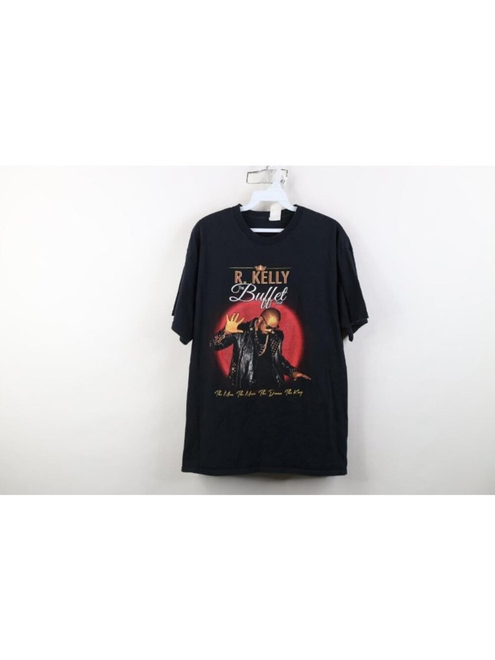 Vintage Y2K Mens Large 2016 The Buffet Tour R Kelly Hip Hop Rap Tee T-Shirt